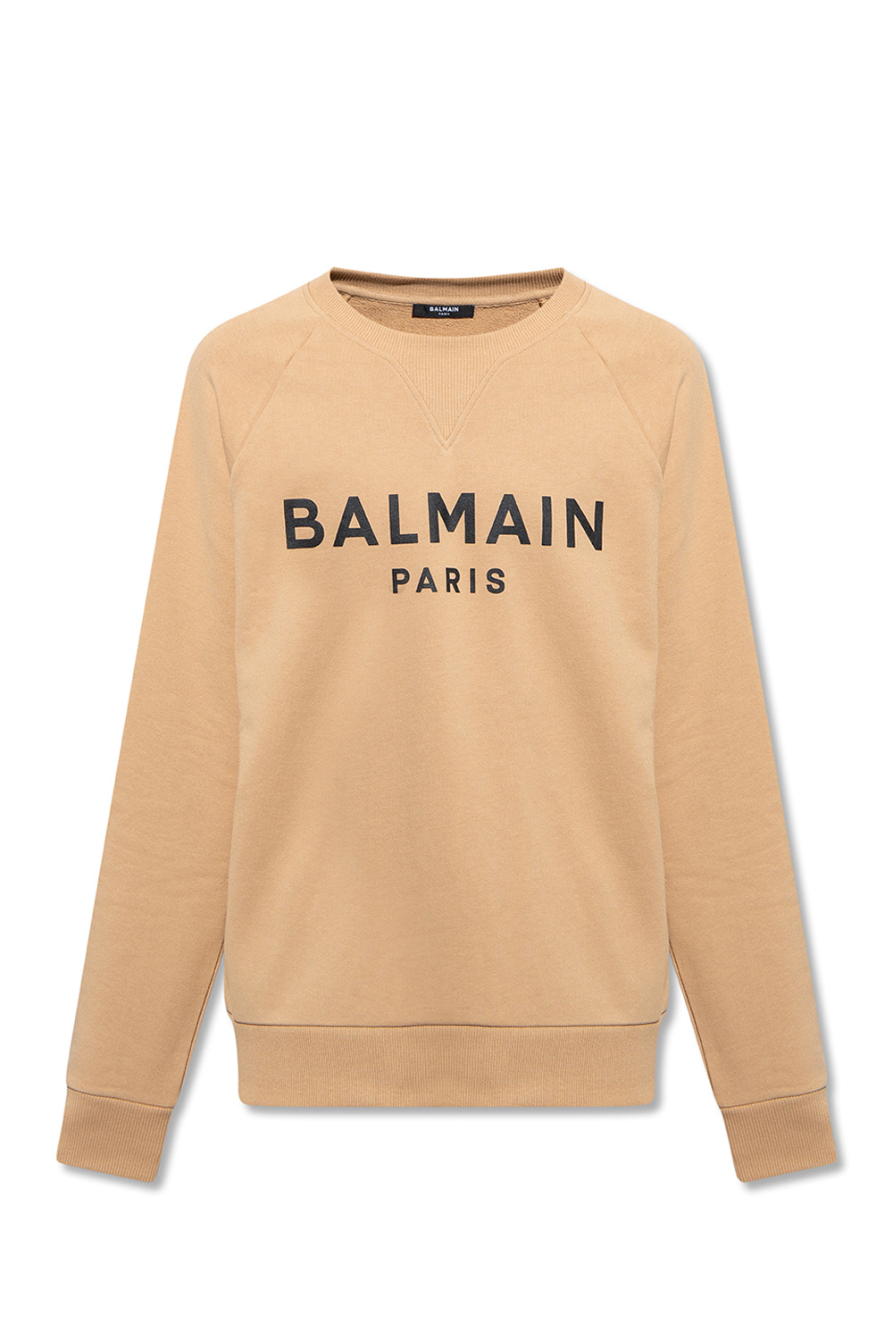 Balmain kids metallic discount logo crewneck sweatshirt